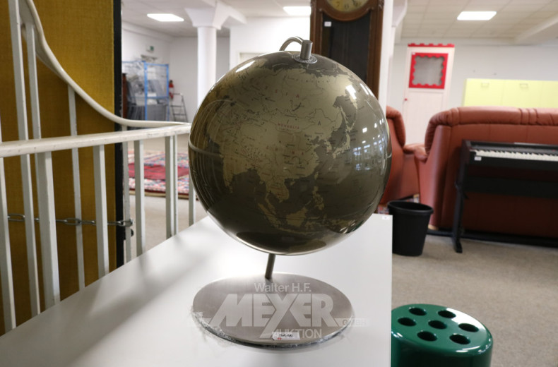 moderner Globus, defekt