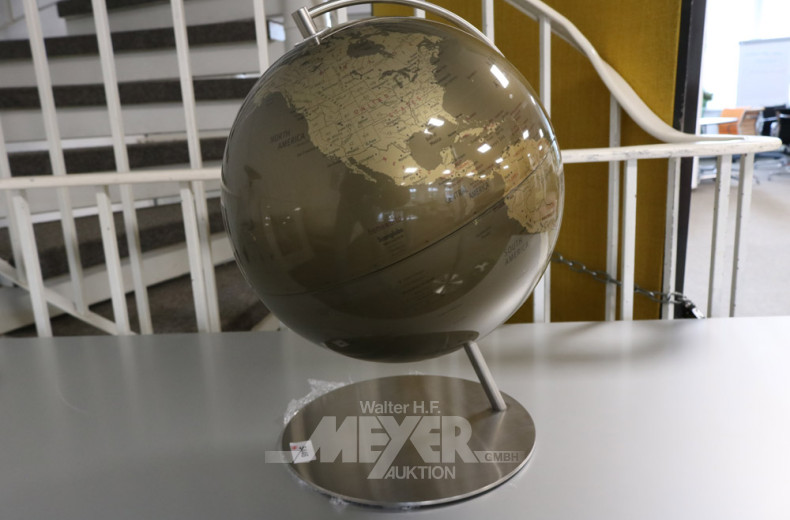 moderner Globus, defekt