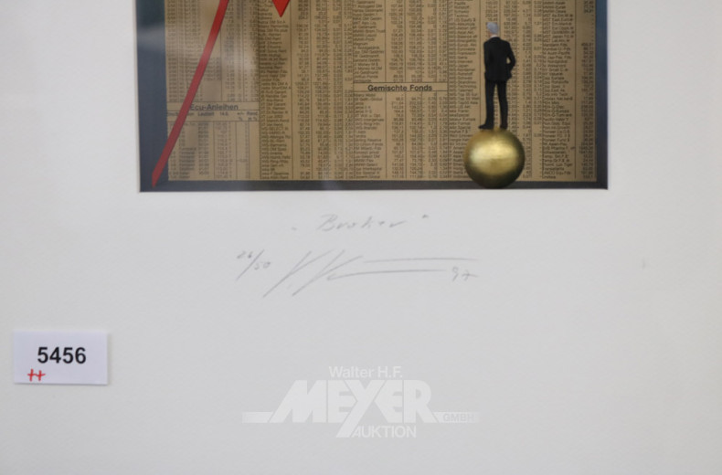 3D-Bildobjekt, Hinterglasrahmung,