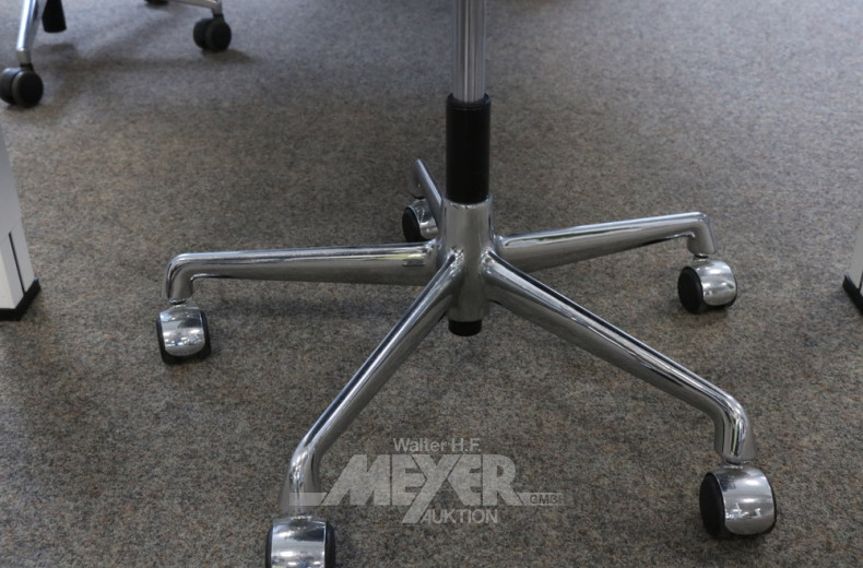 Bürodrehstuhl, schwarz,