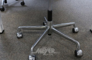 Bürodrehstuhl, schwarz,