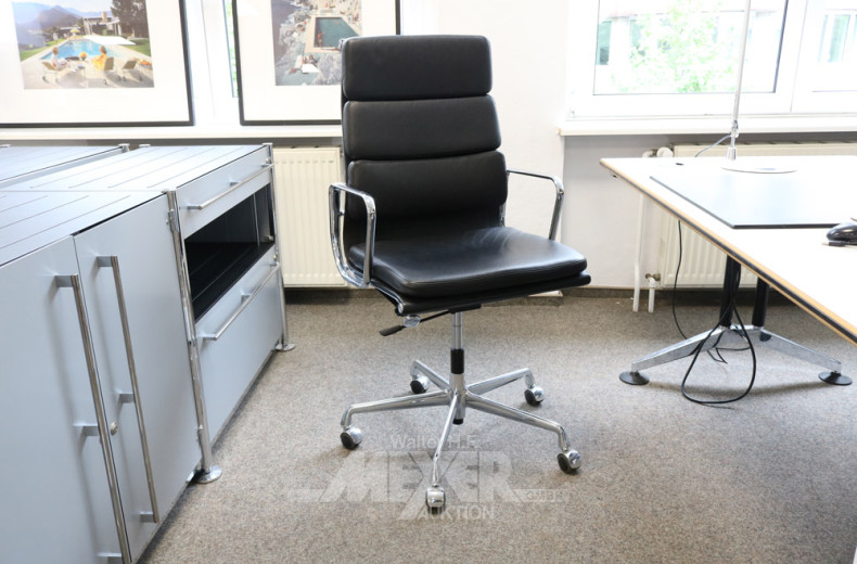 Bürodrehstuhl, Hochlehner,