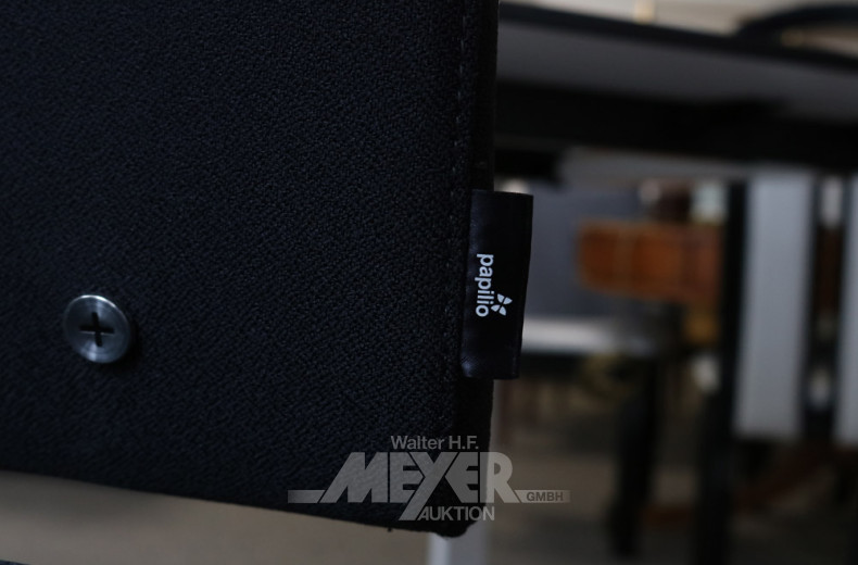 Armlehn-Bürodrehstuhl, Hochlehner,