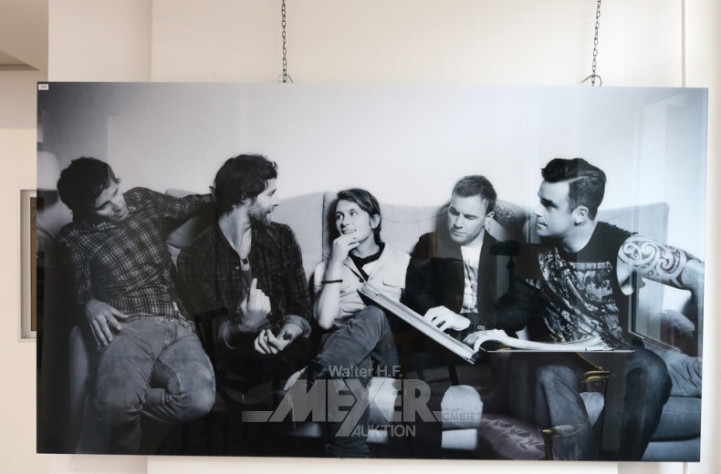 modernes Acrylglas-Bild auf Aludibond,