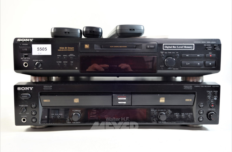 CD-Recorder SONY, RCD-W100,