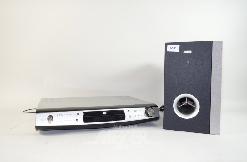 DVD-Player AEG, Typ: DVD 4611HC,
