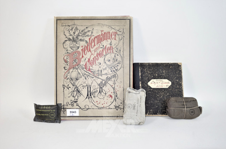 Sammelmappe mit Drucken