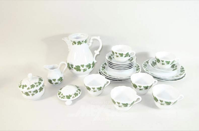 2 Porz.-Tee- und Kaffeeservice