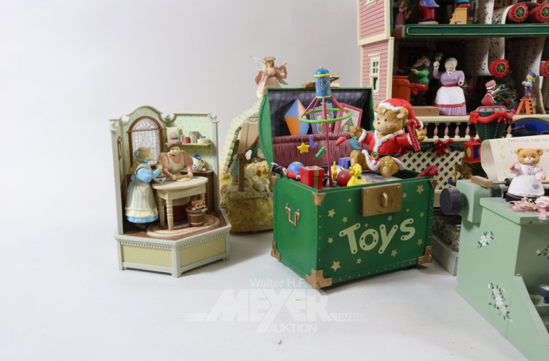 7 versch. Spieluhren