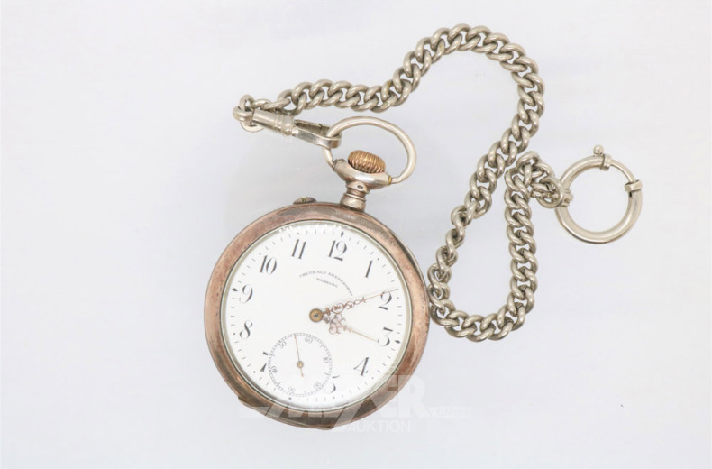 Taschenuhr Silber ''Theobald Bredehorst'',