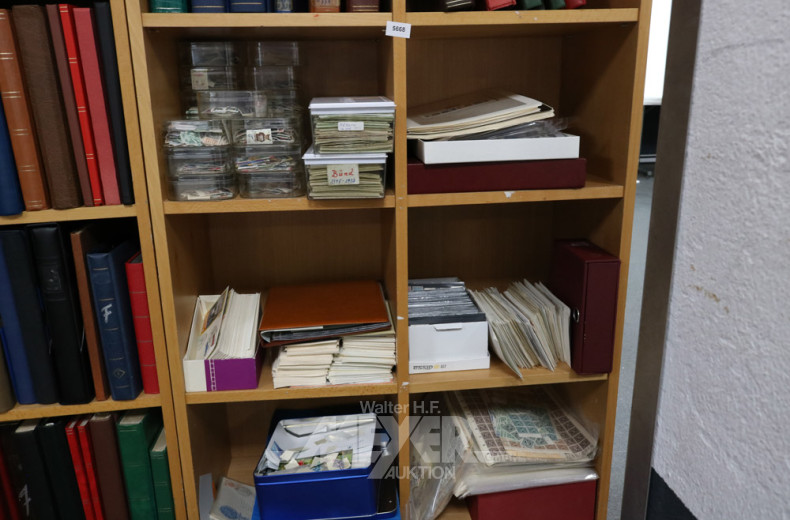 gr. Posten diverse lose Briefmarken: