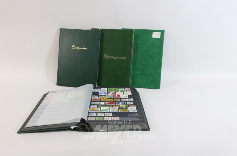 gr. Posten Briefmarken-Alben,