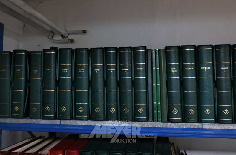 gr. Posten Briefmarken-Alben,