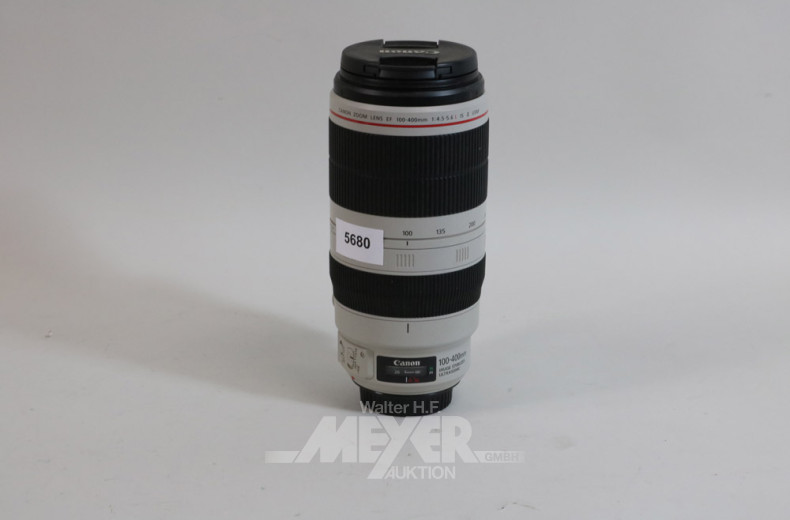 Objektiv CANON, 100-400 mm