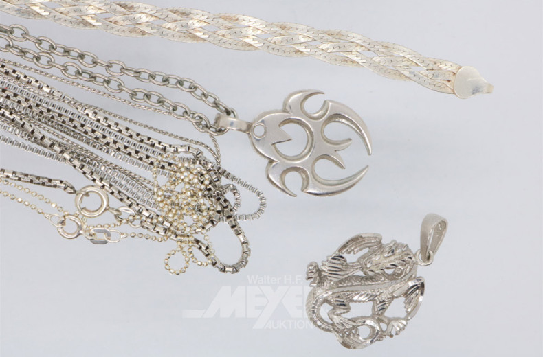 Posten Silberschmuck