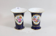 2 Porzellan-Vasen MEISSEN,