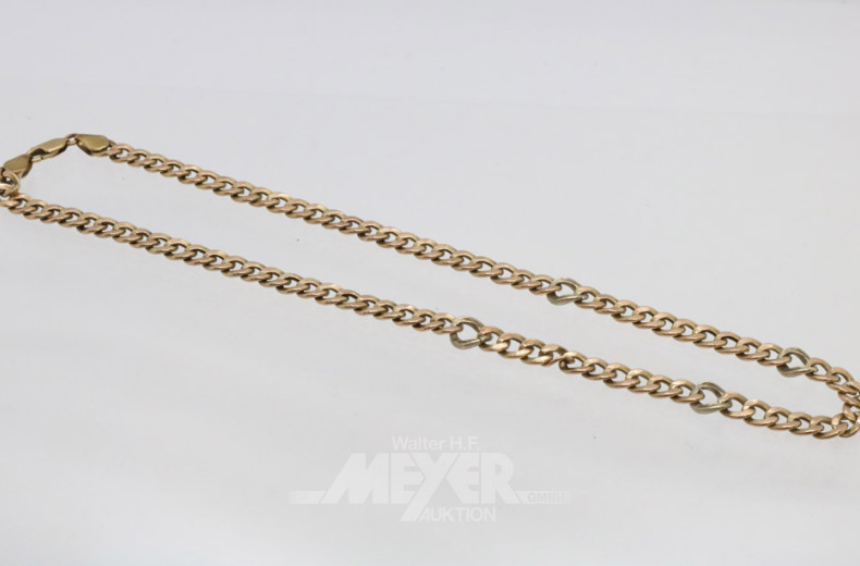Collierkette, 333er GG, ca. 13 g.