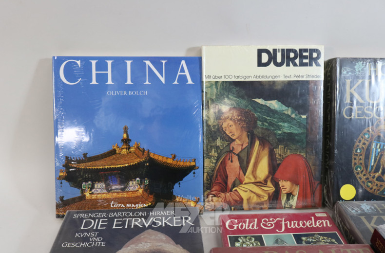 Posten versch. Kunst- und Bildbände,