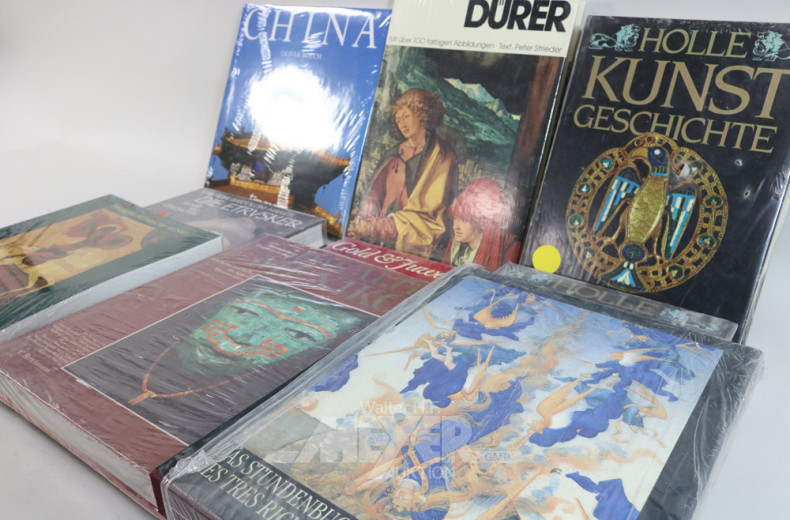 Posten versch. Kunst- und Bildbände,