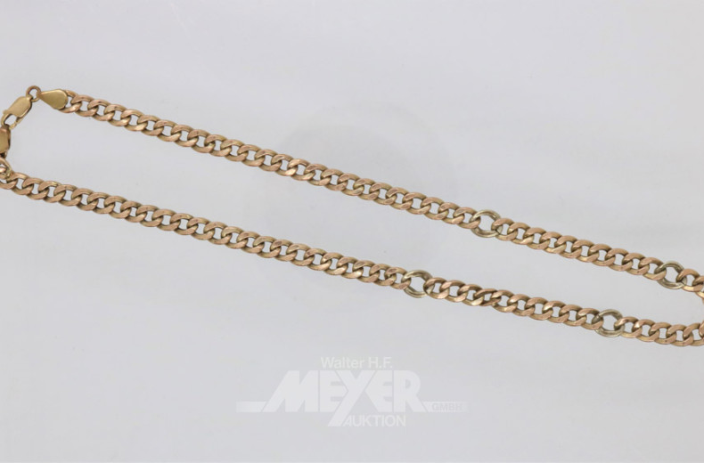 Collierkette, 333er GG, ca. 13 g.