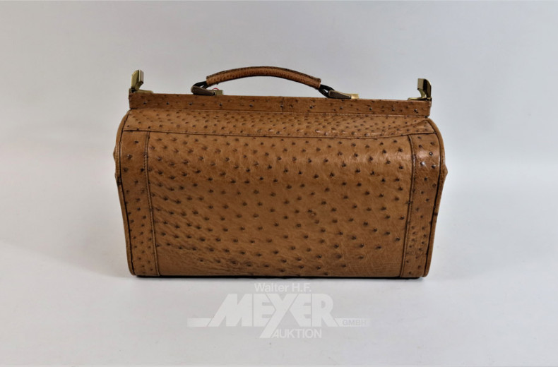 ''Arztkoffer'', Straußenleder