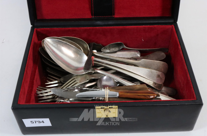 Posten versch. Besteckteile,