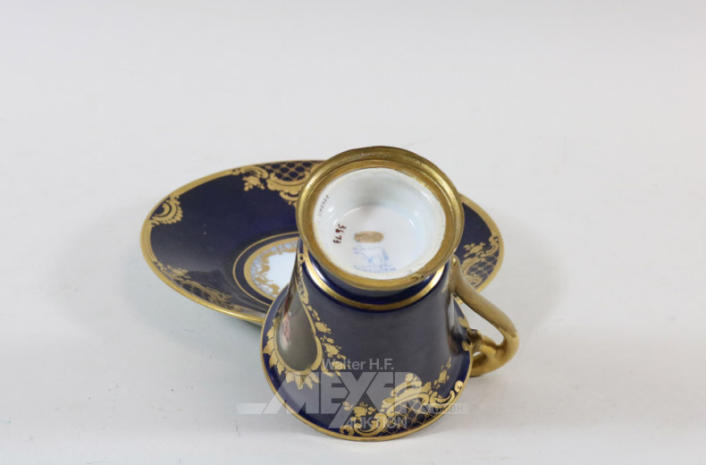 Porzellan-Andenkentasse, Dresden, 19.