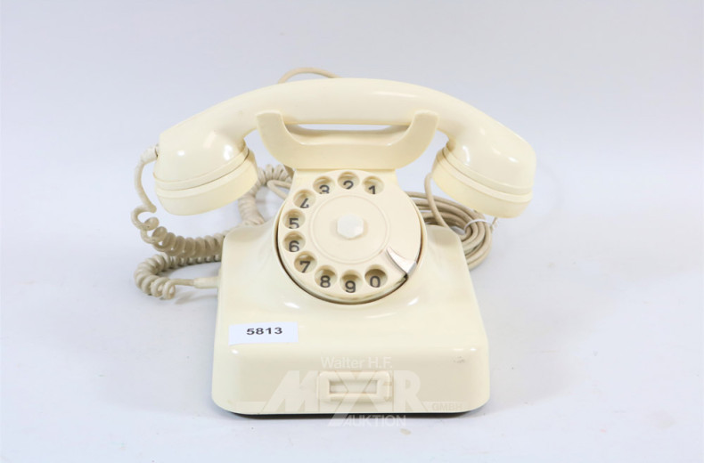 nostalg. Telefon, beige