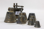 antiker Gewichtssatz, Bronze