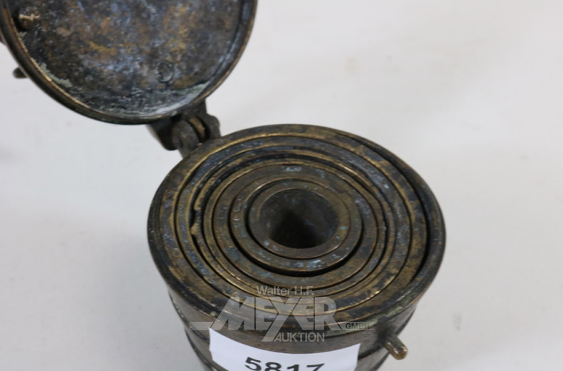 antiker Gewichtssatz, Bronze