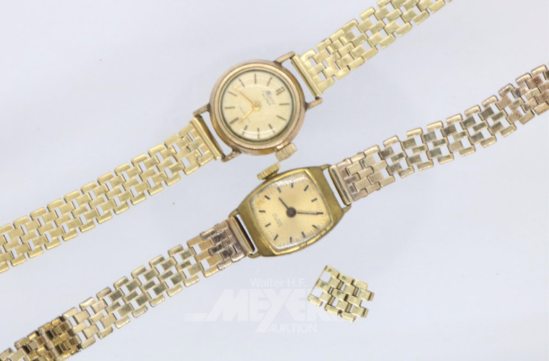 kl. Posten Bruchgold, u. a. Armband,