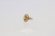 Ring, 585er Gelbgold,