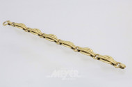 Gliederarmband, 585er Gelbgold,