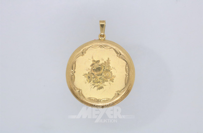 Kettenanhänger, 585er Gelbgold,