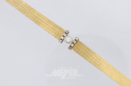 Damenarmband, 750er Gelbgold,