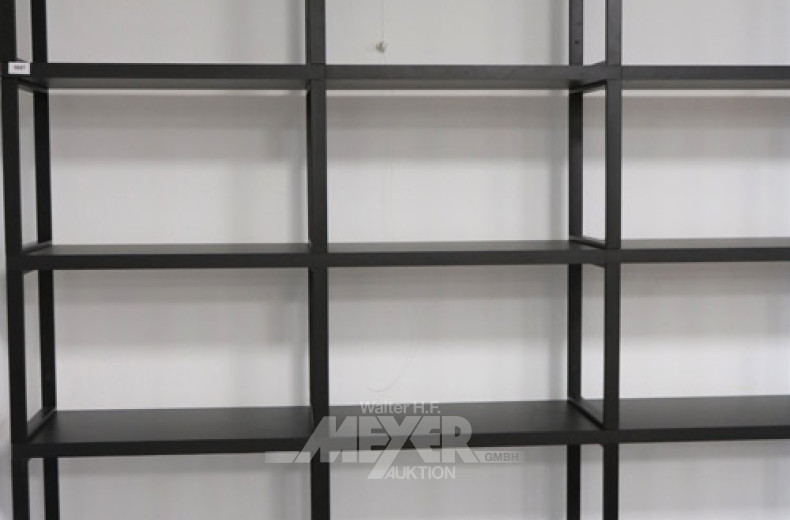 Aktenregalwand, offen