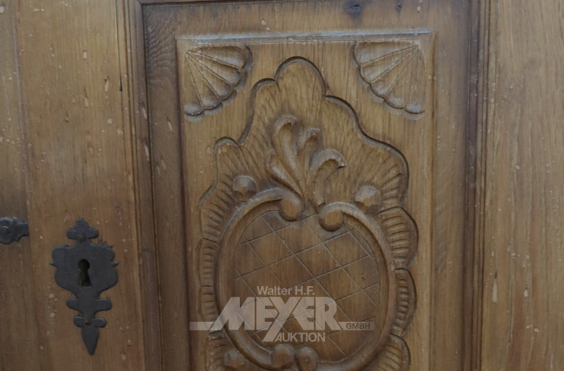 kl. Kommode, Eiche, 1-türig mit