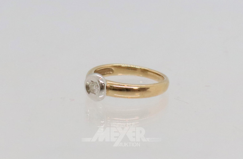 Damenring, 585er GG,