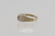 Damenring, 585er WG, mit Diamantenrosen