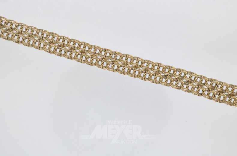 Armband, 333er GG, ca. 13 g.