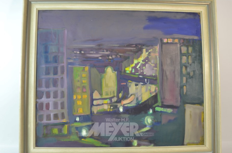 Gemälde ''Stadtansicht''