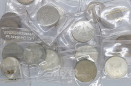 28 D-Mark-Münzen: