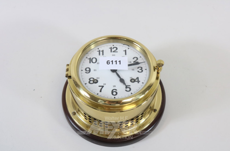 Glasen- Schiffsuhr WEMPE