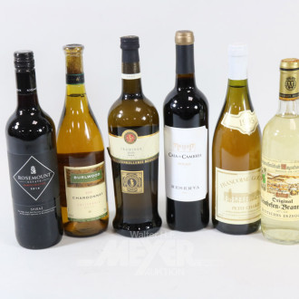 Posten Wein und Sekt, ca. 18 Flaschen