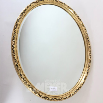 ovaler Spiegel, facetiert im