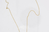Kette, 333er GG mit Anhänger, ca. 4g.