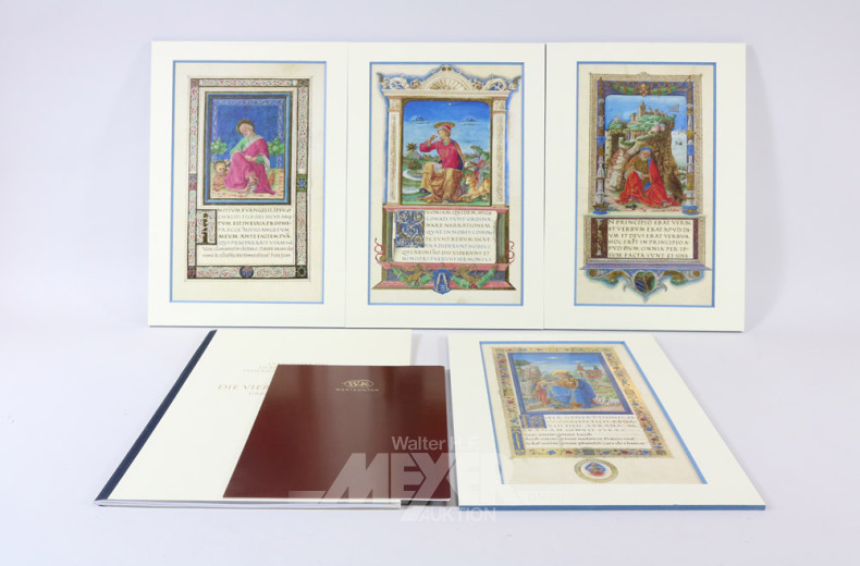 4 Tafeln ''Die 4 Evangelisten'',