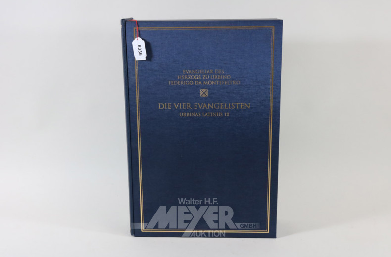 4 Tafeln ''Die 4 Evangelisten'',