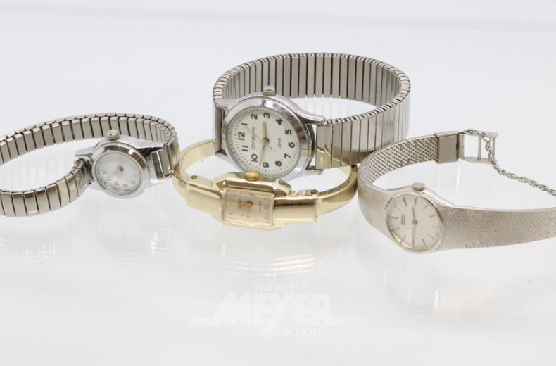 21 Damenarmbanduhren