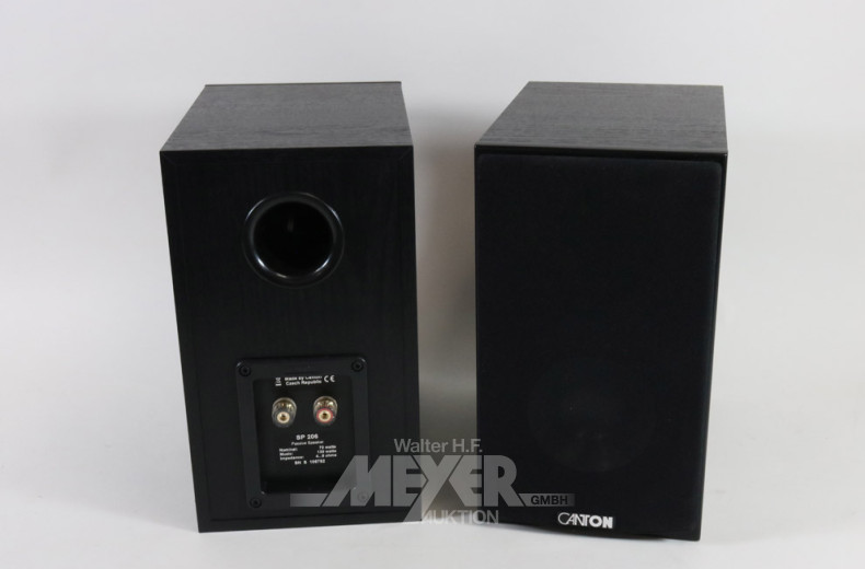 Paar HiFi-Lautsprecher CANTON,